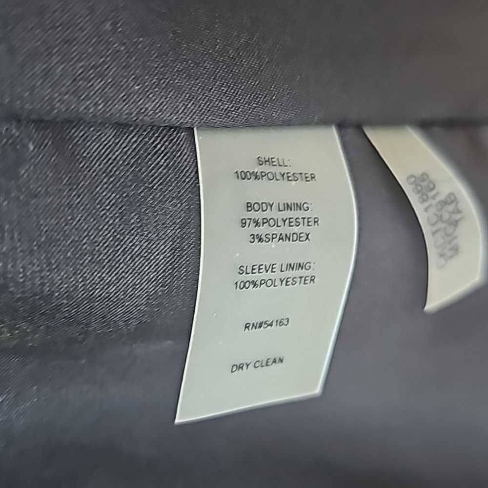 Calvin Klein Medium Womens Jacket in Brown and Tan Leppard Color. - Picture 5 of 7